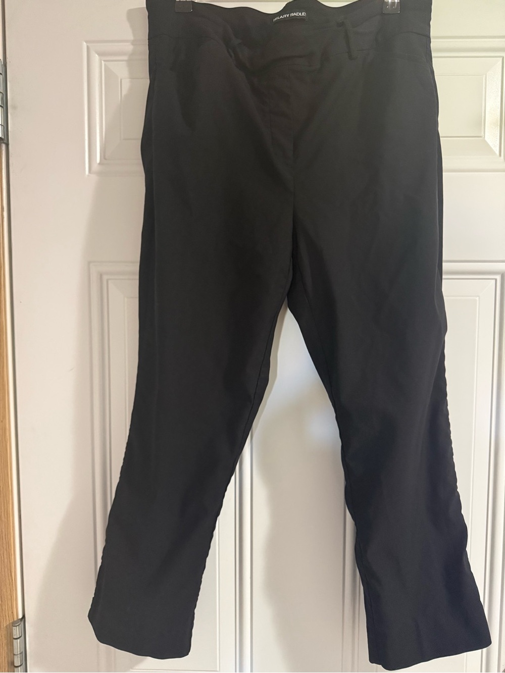 245. Hilary Radley Black Women Dress Pants - Straight Leg Corporate Minimalist
